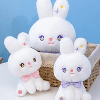 Bow-tie Rabbit Plushie - Bear Hugs