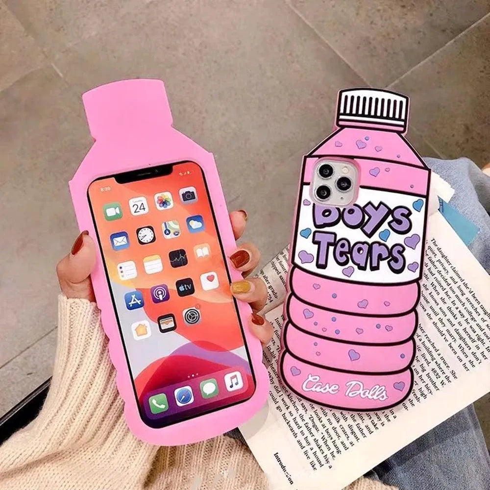 Boys Tears Bottle Phone Case (For iPhones) - Bear Hugs