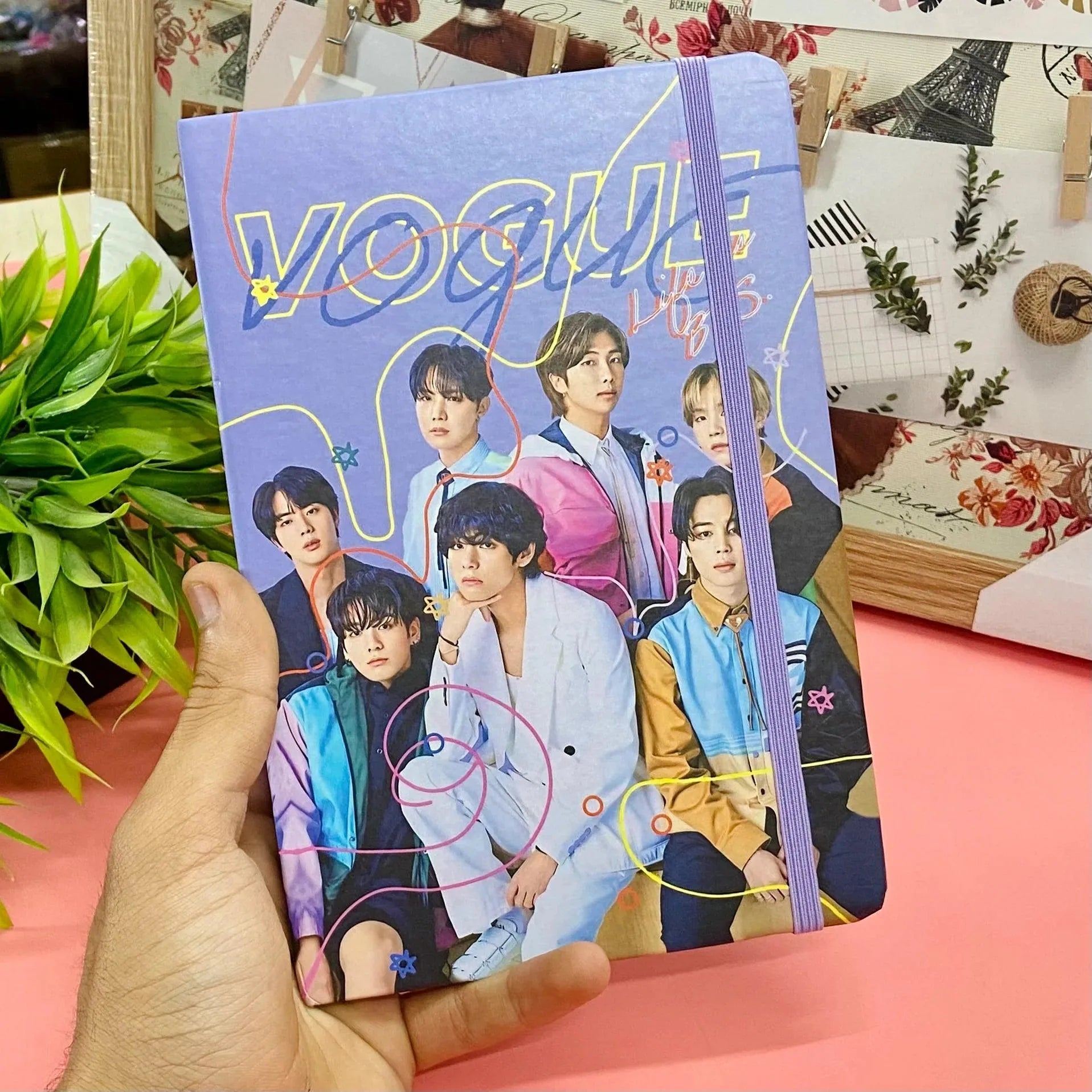 BTS Vogue A5 Notebook - Bear Hugs