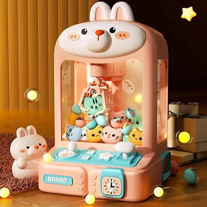 Bunny and Bear Mini Arcade Claw Machine - Bear Hugs