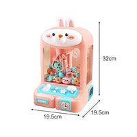 Bunny and Bear Mini Arcade Claw Machine - Bear Hugs