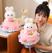 Bunny Blossom: Transforming Rabbit to Bouquet Plush Toy - Bear Hugs