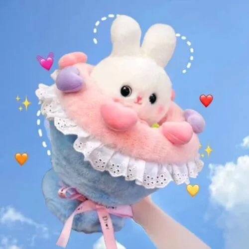 Bunny Blossom: Transforming Rabbit to Bouquet Plush Toy - Bear Hugs