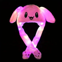 Bunny Plush Ear Moving Hat with Lights - Bear Hugs