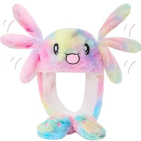 Bunny Plush Ear Moving Hat with Lights - Bear Hugs