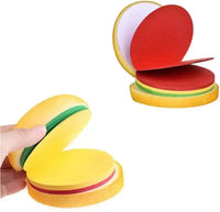 Burger Bites Sticky Notes Memo Pad