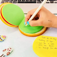 Burger Bites Sticky Notes Memo Pad