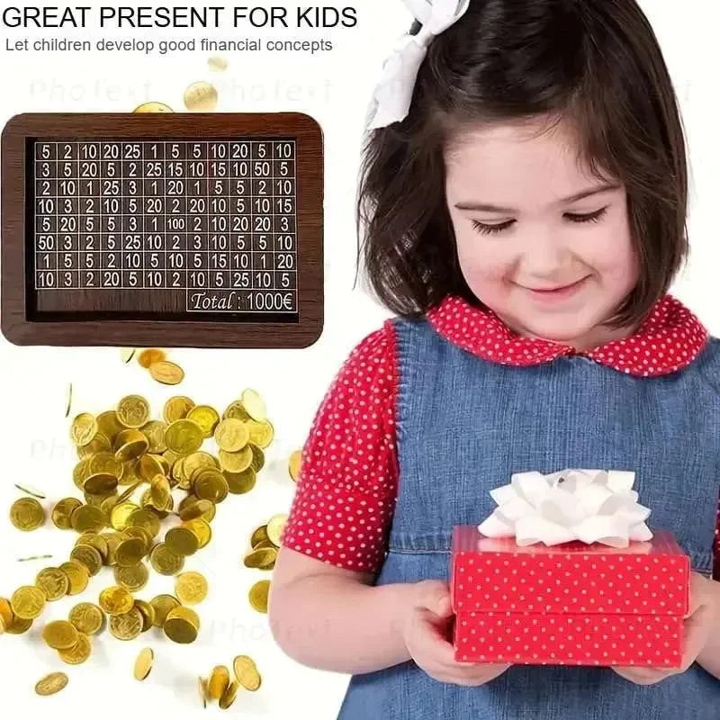 1 Lakh Savings Challenge Piggy Bank - Bear Hugs