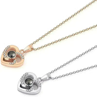 100 Languages Love Projection Pendant - Bear Hugs