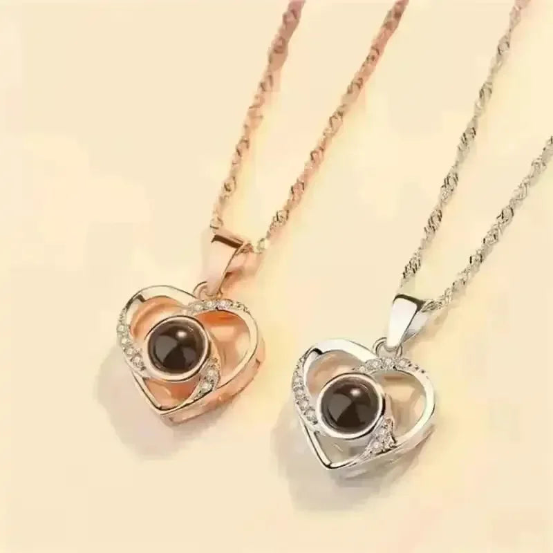 100 Languages Love Projection Pendant - Bear Hugs