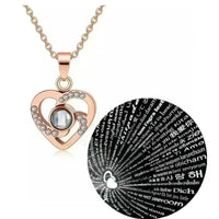 100 Languages Love Projection Pendant - Bear Hugs