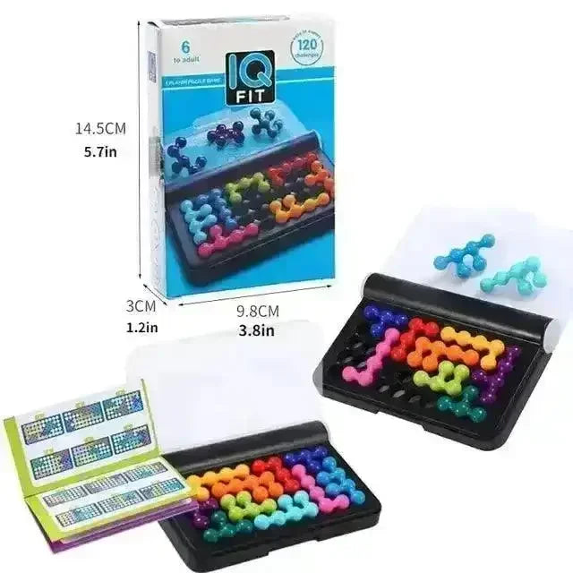 Puzzle IQ | Jeux IQ, Logique 3D, 200 Défis, Knobel pour Relaxation & Décompression, IQ Games pour Enfants & Adultes, Réflexion pour Encourager la Logique et la Créativité