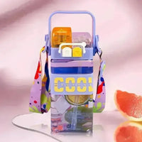 2 in 1 Cool Water Bottle (520 ml) - Bear Hugs