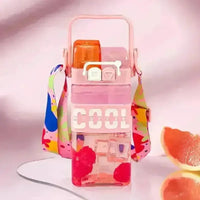 2 in 1 Cool Water Bottle (520 ml) - Bear Hugs