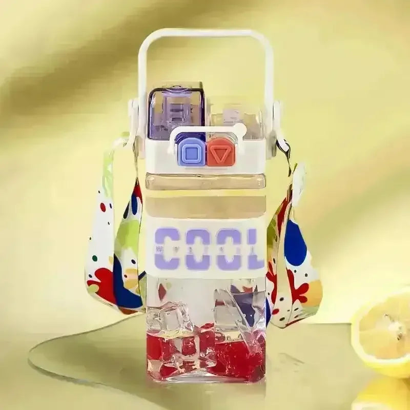 2 in 1 Cool Water Bottle (520 ml) - Bear Hugs