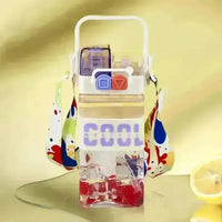 2 in 1 Cool Water Bottle (520 ml) - Bear Hugs