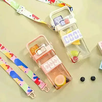 2 in 1 Cool Water Bottle (520 ml) - Bear Hugs