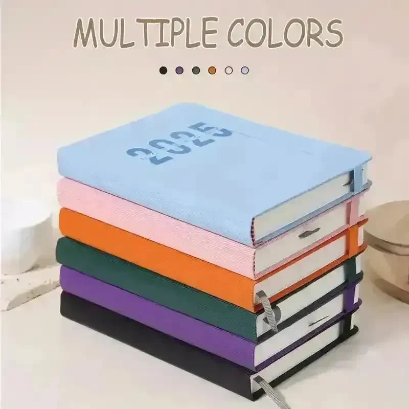 2025 A5 Premium Daily Planner Notebook - Bear Hugs