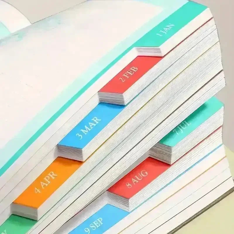 2025 A5 Premium Daily Planner Notebook - Bear Hugs