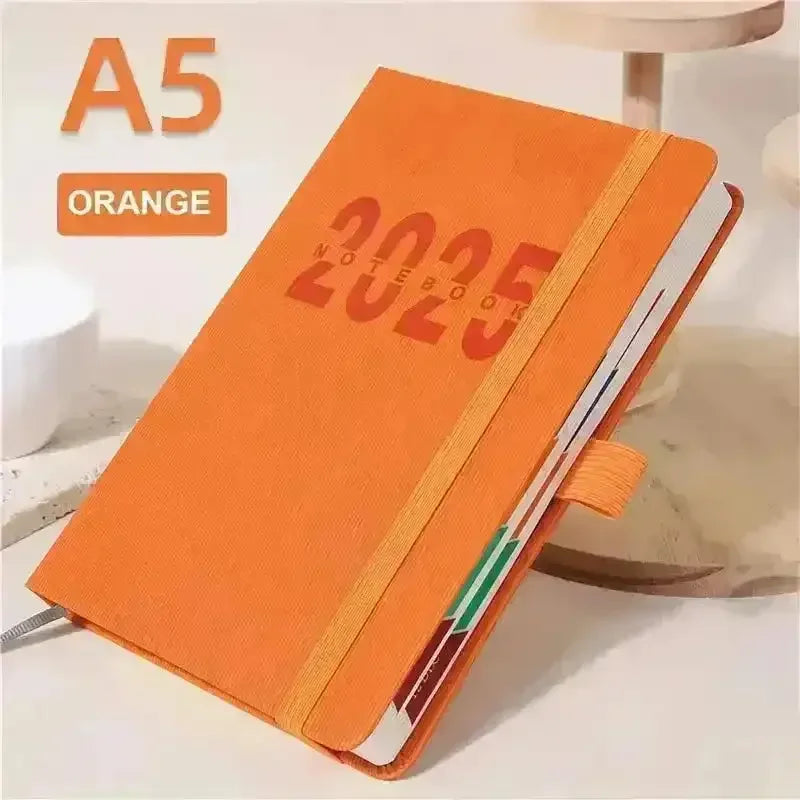 2025 A5 Premium Daily Planner Notebook - Bear Hugs