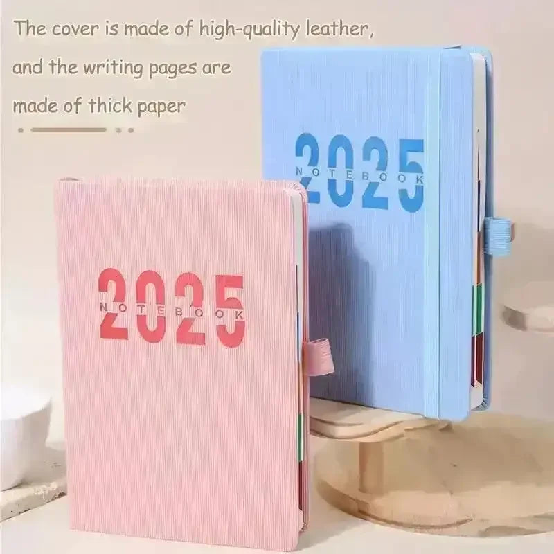 2025 A5 Premium Daily Planner Notebook - Bear Hugs