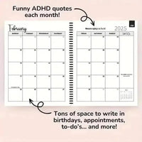 2025 Busy Brain Planner - Bear Hugs