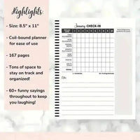 2025 Busy Brain Planner - Bear Hugs