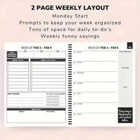 2025 Busy Brain Planner - Bear Hugs