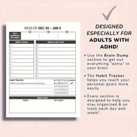 2025 Busy Brain Planner - Bear Hugs