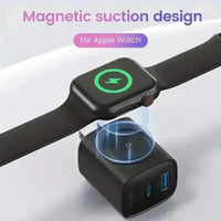 3-in-1 Fast PD Charger Block - Bear Hugs