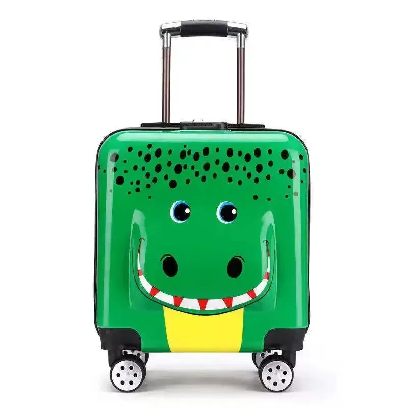 3D Animal Kids Check-in Suitcase - Bear Hugs