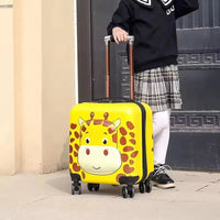 3D Animal Kids Check-in Suitcase - Bear Hugs