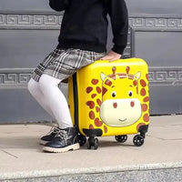 3D Animal Kids Check-in Suitcase - Bear Hugs