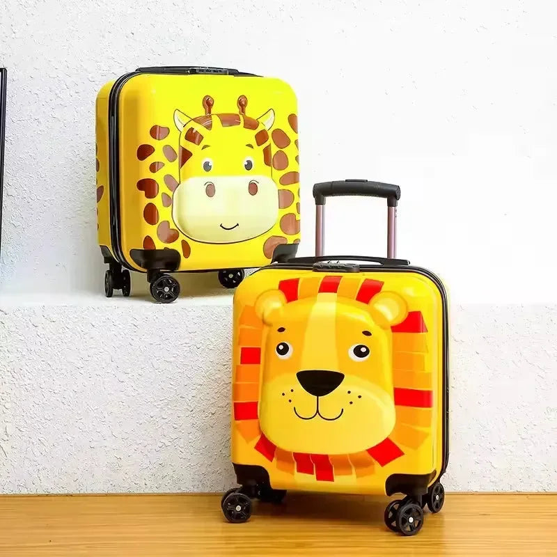 3D Animal Kids Check-in Suitcase - Bear Hugs