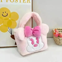 3D Cartoon Soft Kids Handbag - Bear Hugs