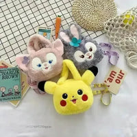 3D Cartoon Soft Kids Handbag - Bear Hugs