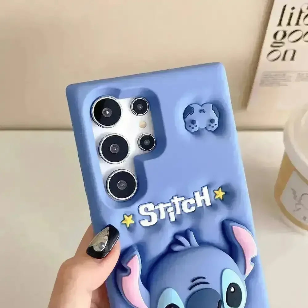 3D Cute Stitch Phone Case (For Samsung) - Bear Hugs