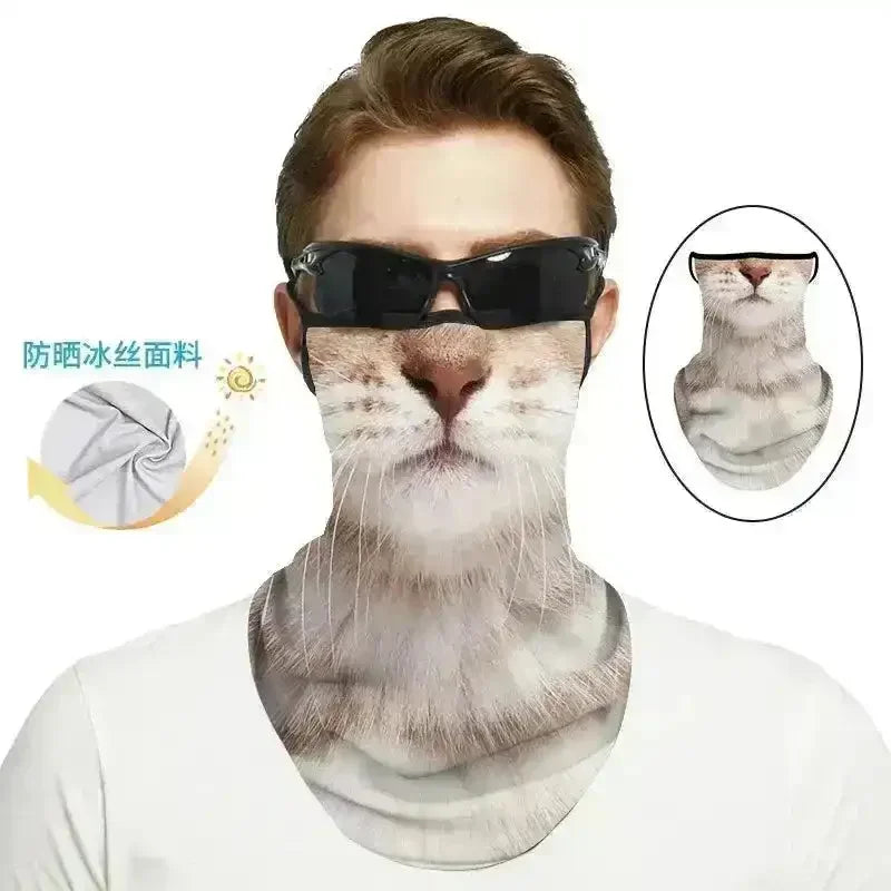 3D Printed Animal Themed Rider Mask - Bear Hugs