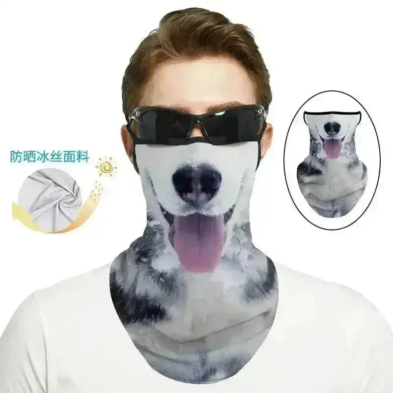 3D Printed Animal Themed Rider Mask - Bear Hugs