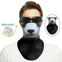 3D Printed Animal Themed Rider Mask - Bear Hugs