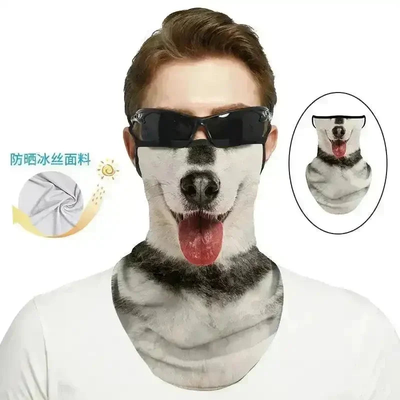 3D Printed Animal Themed Rider Mask - Bear Hugs