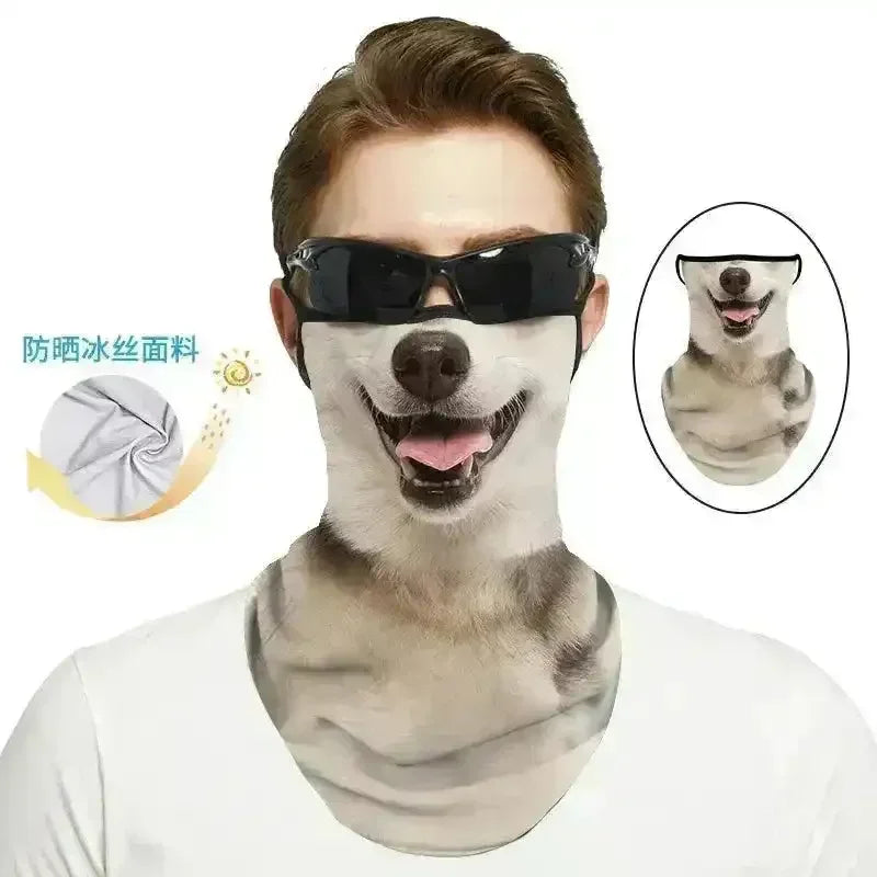 3D Printed Animal Themed Rider Mask - Bear Hugs