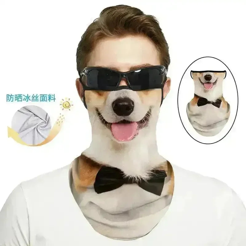 3D Printed Animal Themed Rider Mask - Bear Hugs