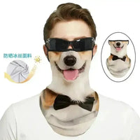 3D Printed Animal Themed Rider Mask - Bear Hugs