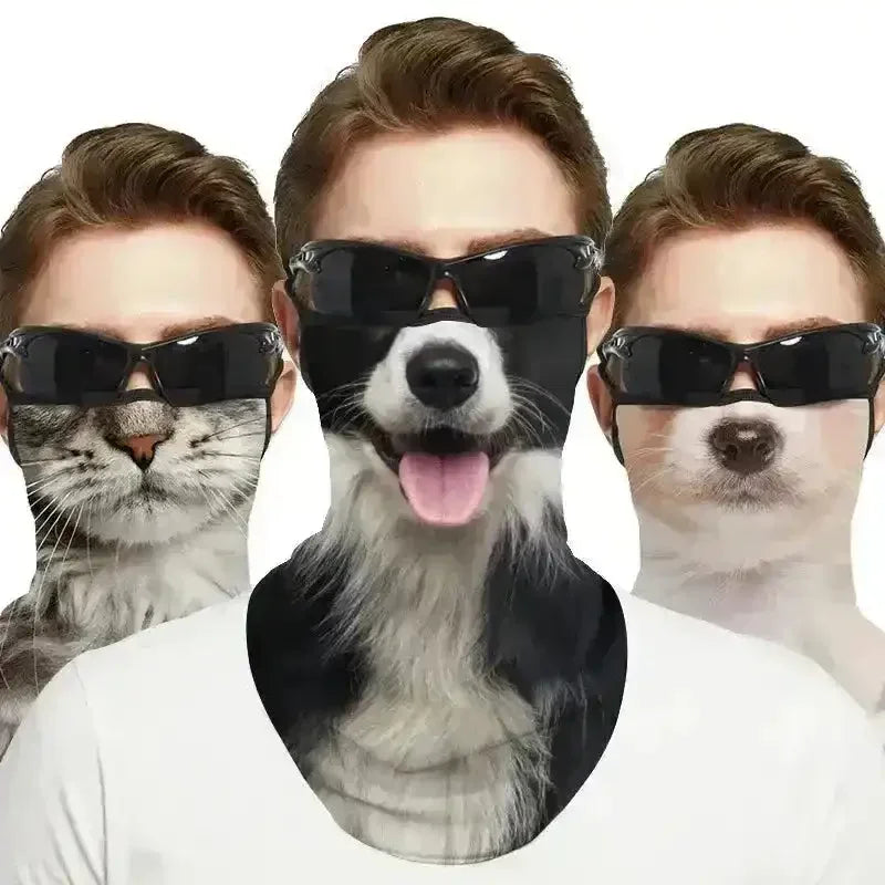 3D Printed Animal Themed Rider Mask - Bear Hugs