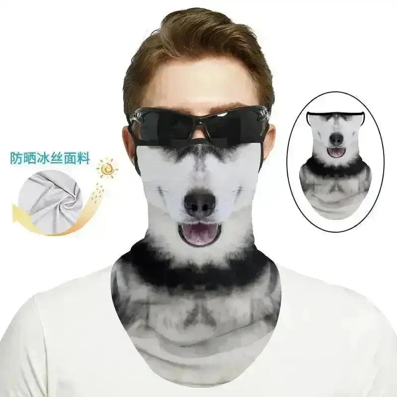 3D Printed Animal Themed Rider Mask - Bear Hugs