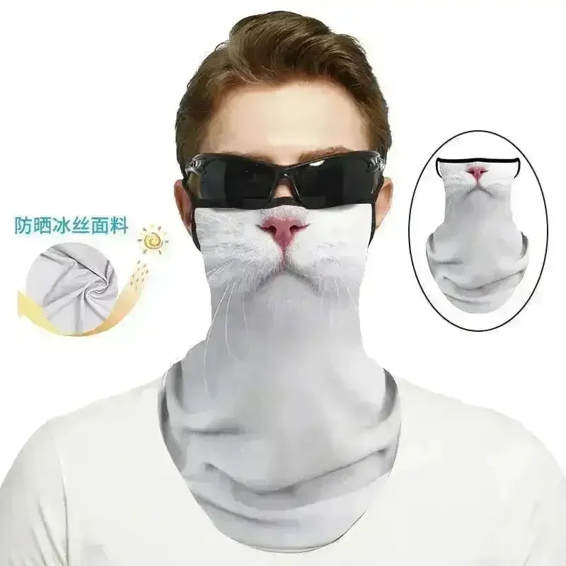 3D Printed Animal Themed Rider Mask - Bear Hugs