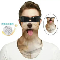 3D Printed Animal Themed Rider Mask - Bear Hugs