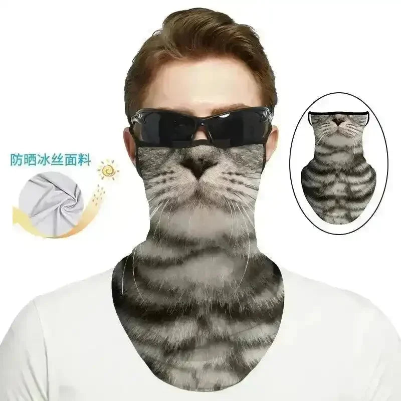 3D Printed Animal Themed Rider Mask - Bear Hugs