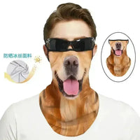 3D Printed Animal Themed Rider Mask - Bear Hugs